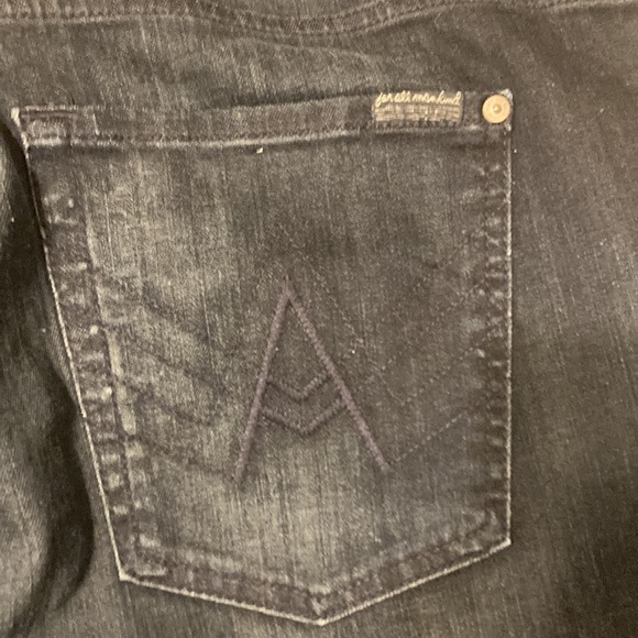 Like new 7 for all Mankind Mens Jeans 40x30 - Picture 4 of 7